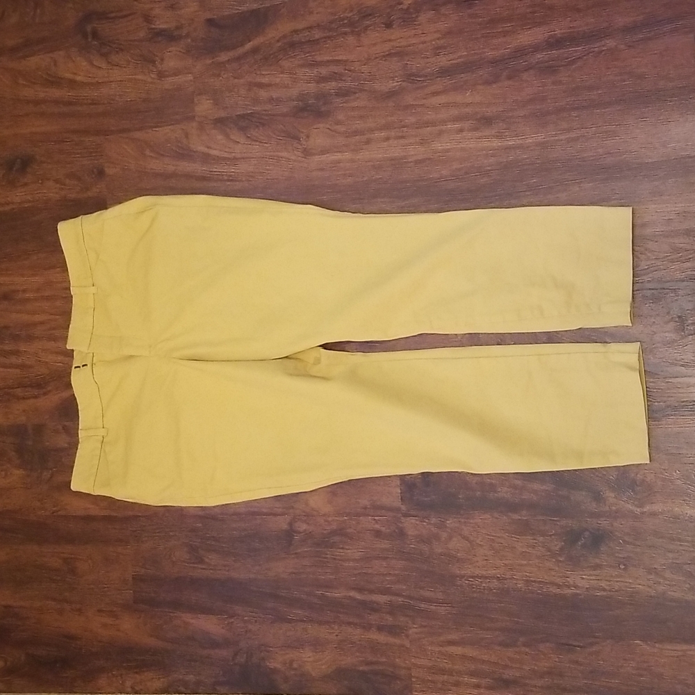 High-Waisted Pixie Ankle Pants for Women Color:Honey